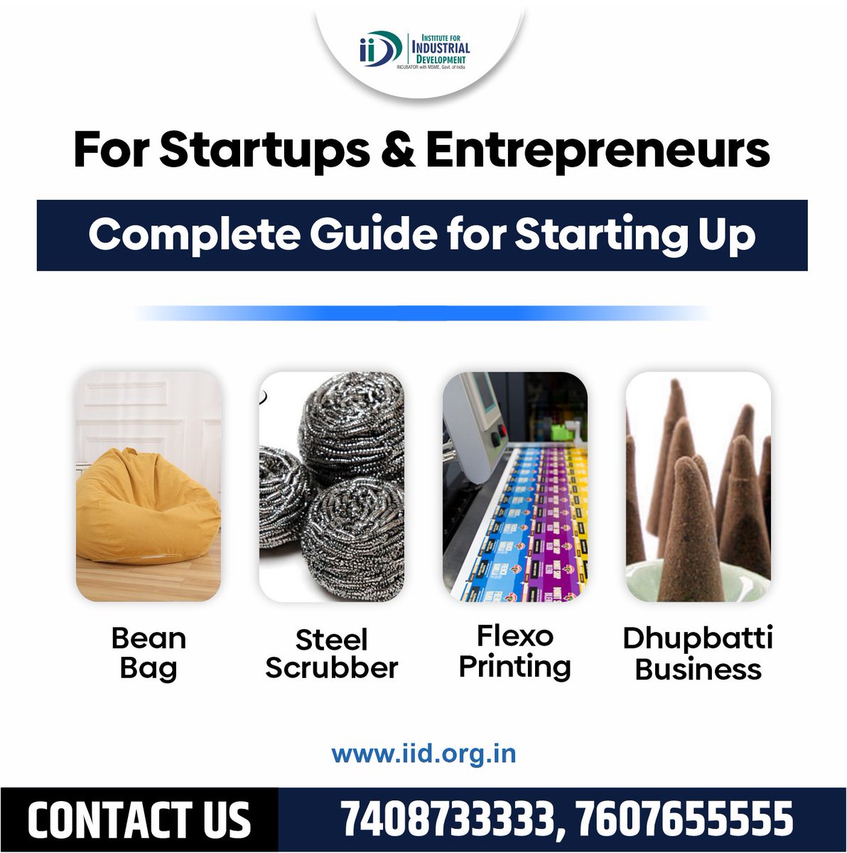 IIDIncubator's tweet photo. Start your entrepreneurial journey by starting a business in the #SmallBusinessModel Industry. Take the first step towards a successful future and proper guidance from #IID.
Project Report Download - https://t.co/NDOezGwPb1
#BusinessIdea #IIDForEntrepreneurs #Monday https://t.co/xl2AklYLcV