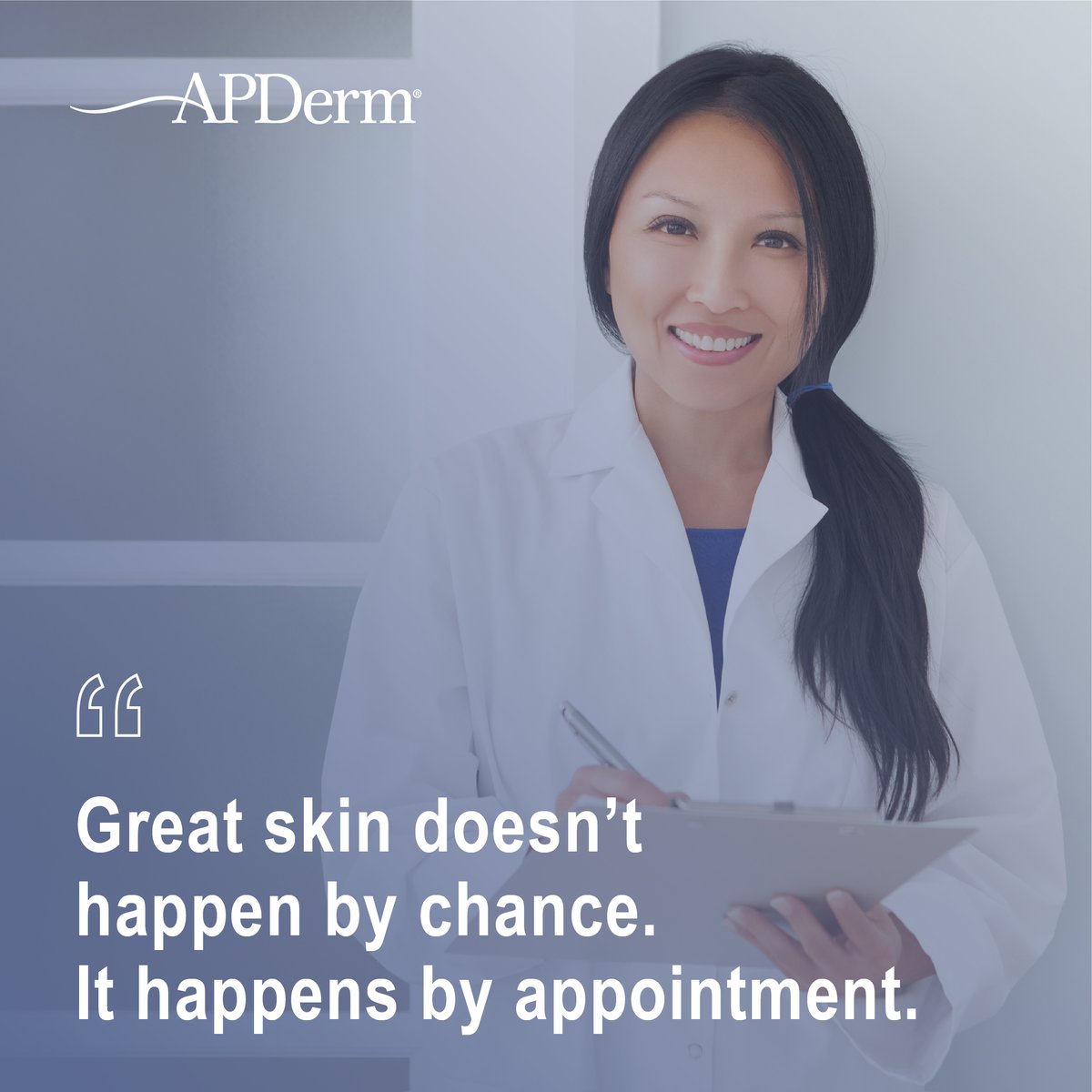 ap_derm's tweet image. It&apos;s no coincidence that those with great #skin have access to the best #dermatologists! Book your appointment on our site today.