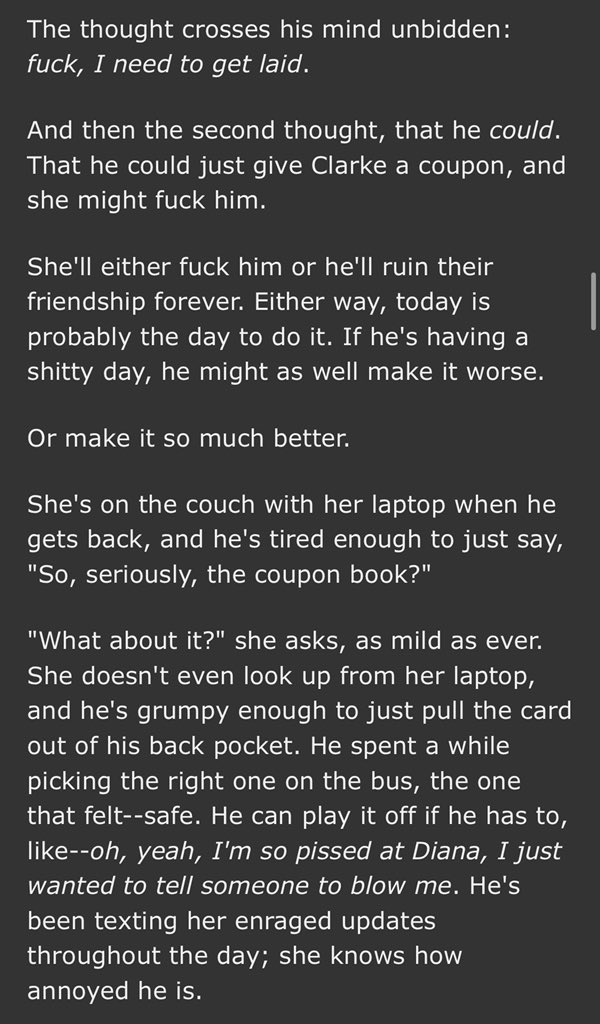 ZouReads's tweet photo. ๐Watching From the Other Side โ Chash๐
โ๏ธ 5k
โ
Complete - Part 3/4
๐ฉ 2016-10-22
๐ค Read it here: https://t.co/xRbXLZCCJm
#bellarkefic #BLmodern #BLroomates #BLfwb #BLfluff #BLbellamypov https://t.co/uoYA5O4Dei