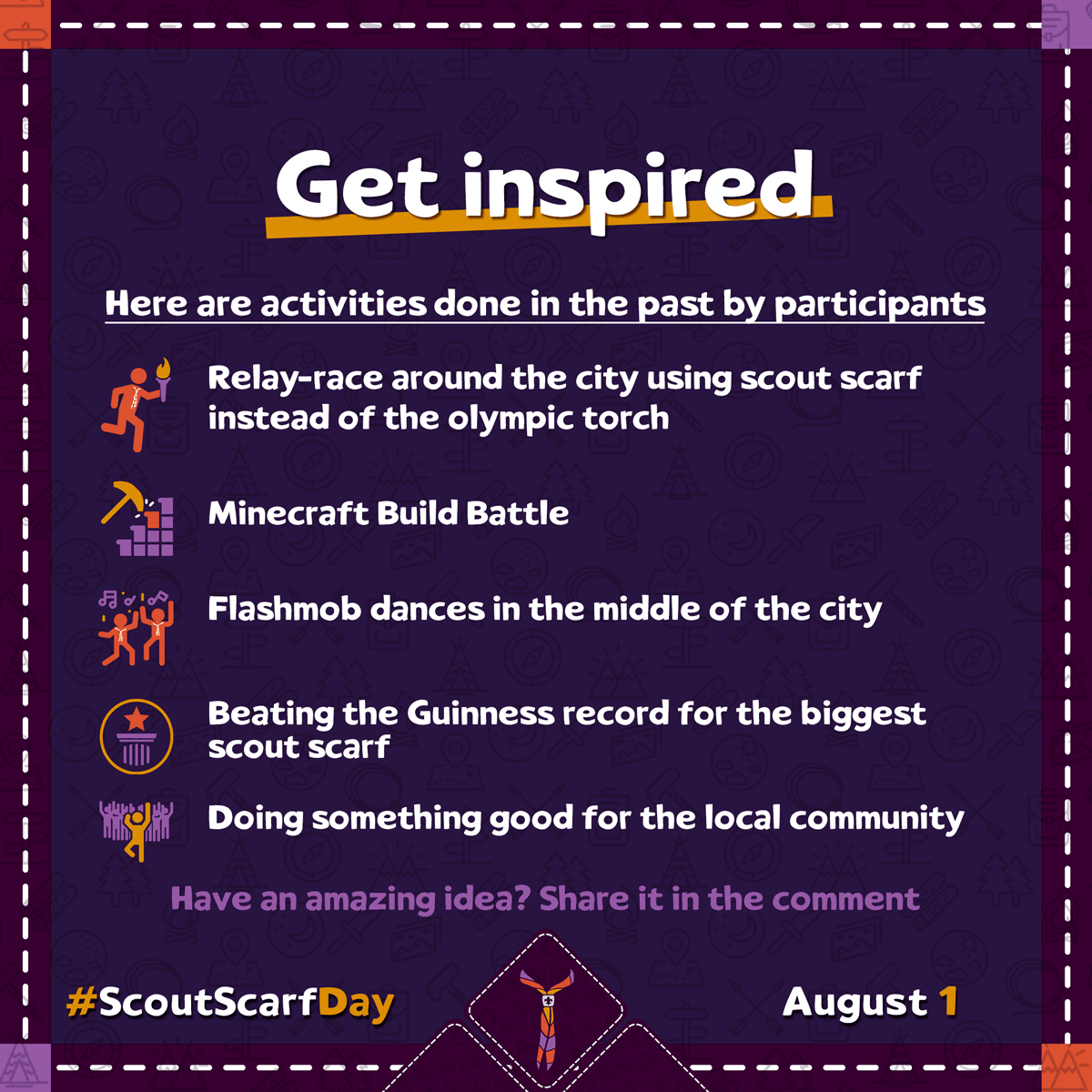 Scout Scarf Day tweet media
