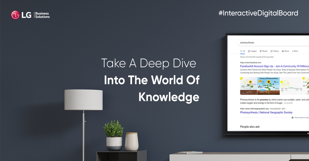LGIndia's tweet image. With #LGInteractiveDigitalBoard, you will not need a computer to access internet. It supports web browser that allows you to surf the internet right from the board.
Learn more on bit.ly/3aKOfbM
#DigitalBoard #Elearning