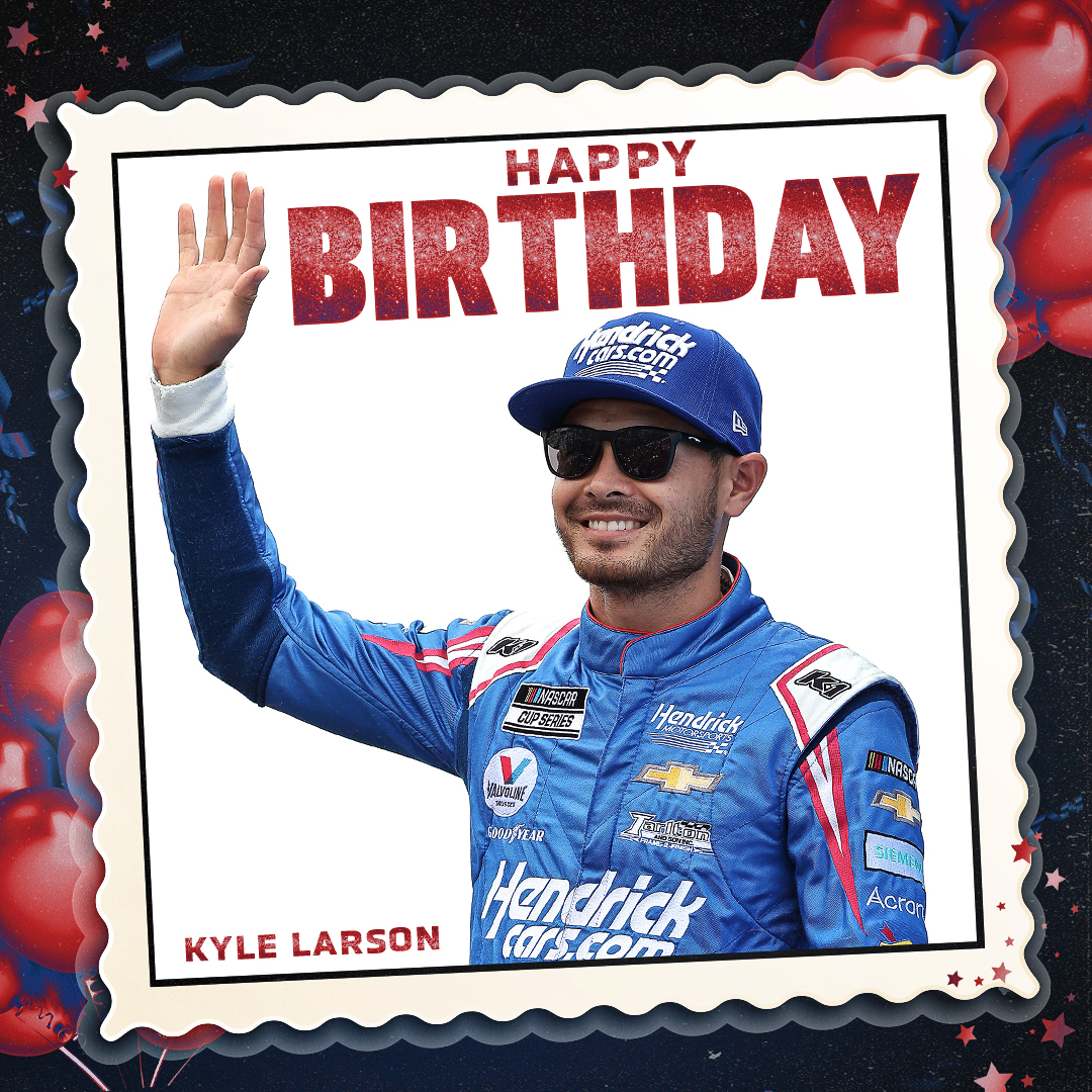 TeamHendrick's tweet image. Happy birthday to @KyleLarsonRacin! 🎉

RT to help us celebrate the No. 5 driver today!