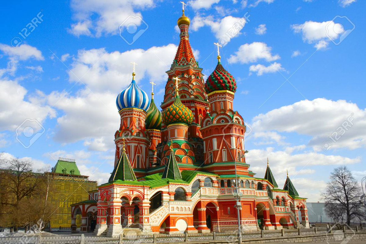 Москва Кремль собор Василия Блаженного