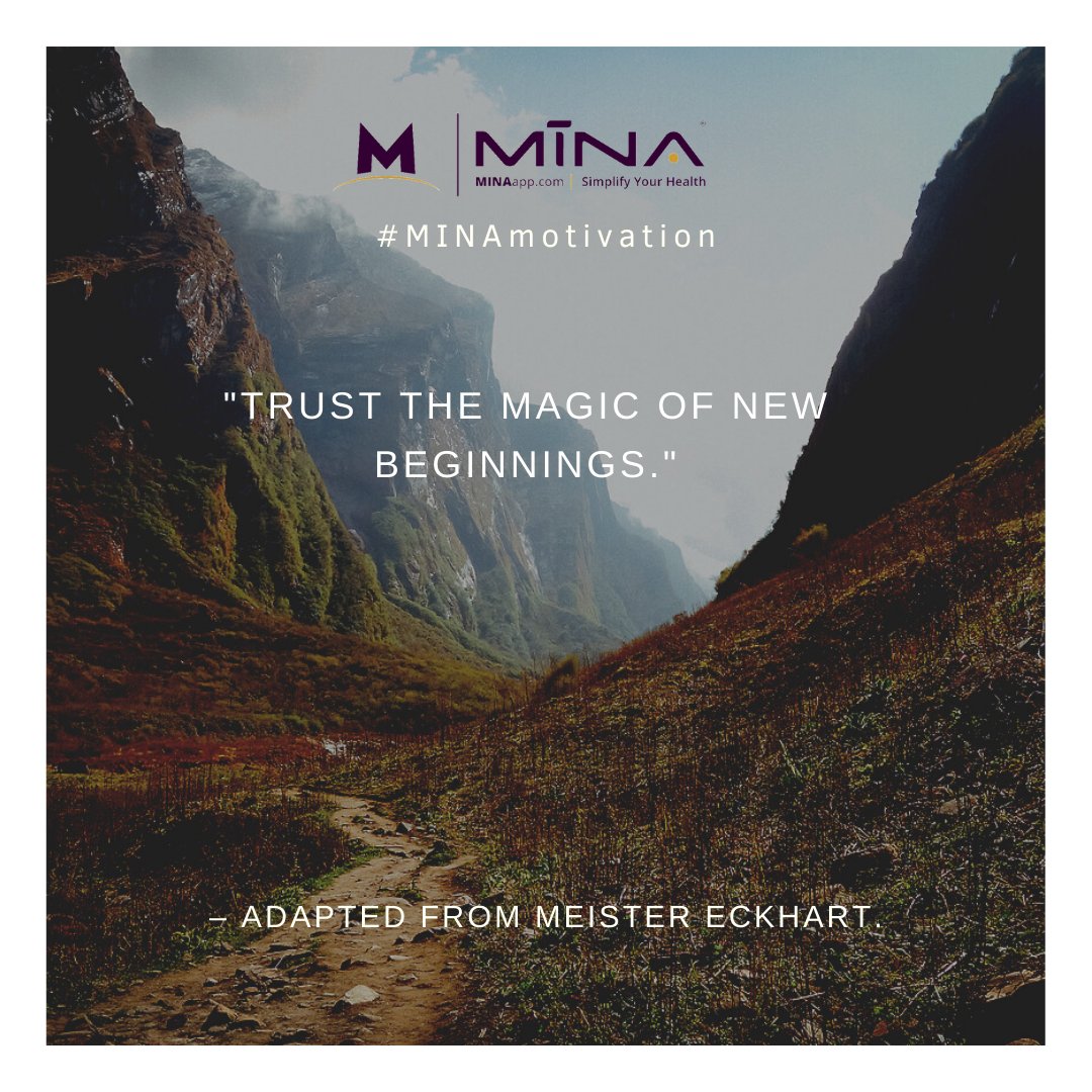 MINAHealth's tweet photo. Here is this week's #MINAmotivation ๐
Follow us for more motivational posts each week! #MINAapp #Motivation #quotes #beastquote #lifelessons #positivevibes #change #newbeginnings https://t.co/s8f9y0PAlL