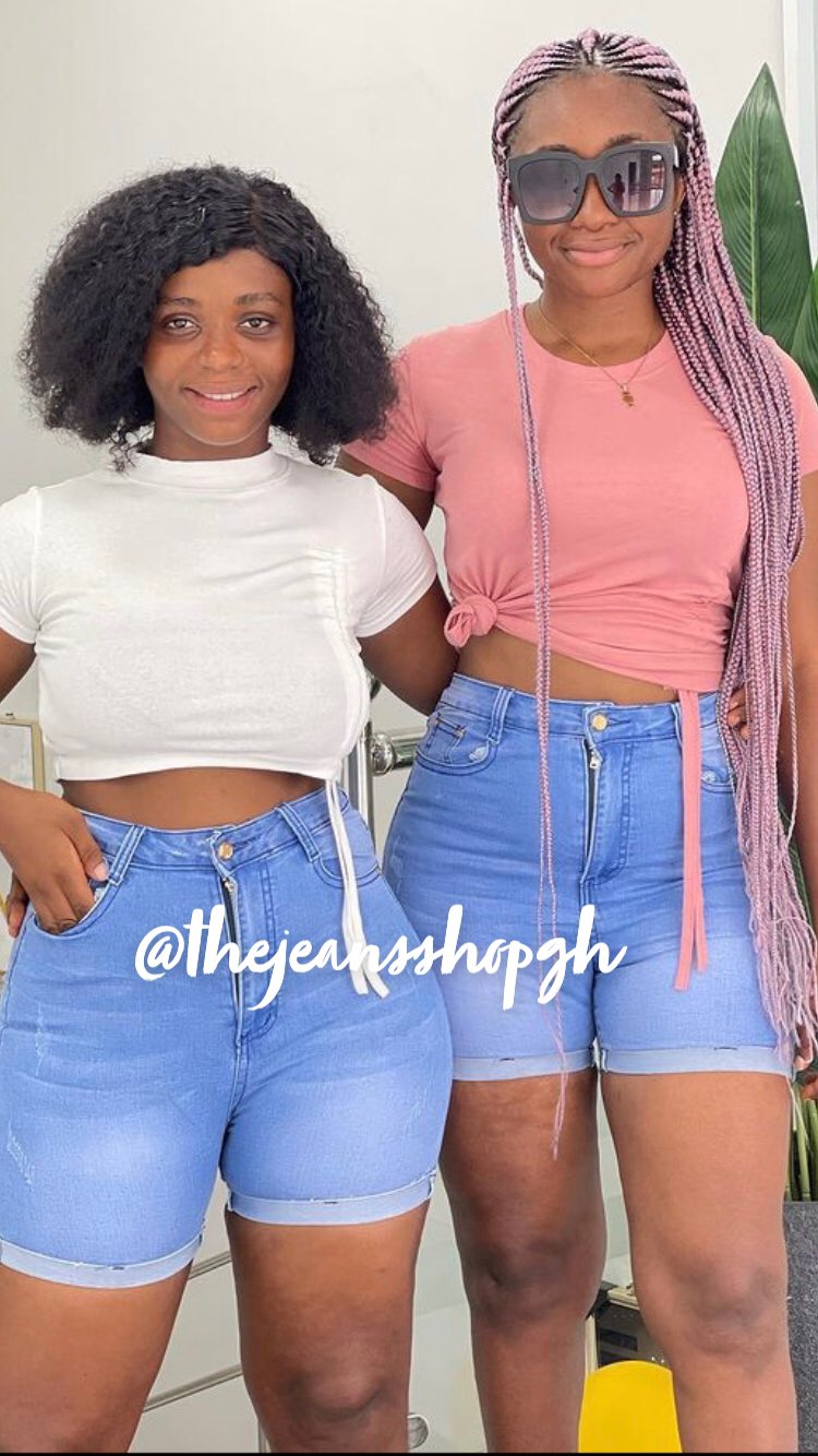 The Jeans Shop on X: Bum shorts 50 cedis Sizes 6-16 Dm/call