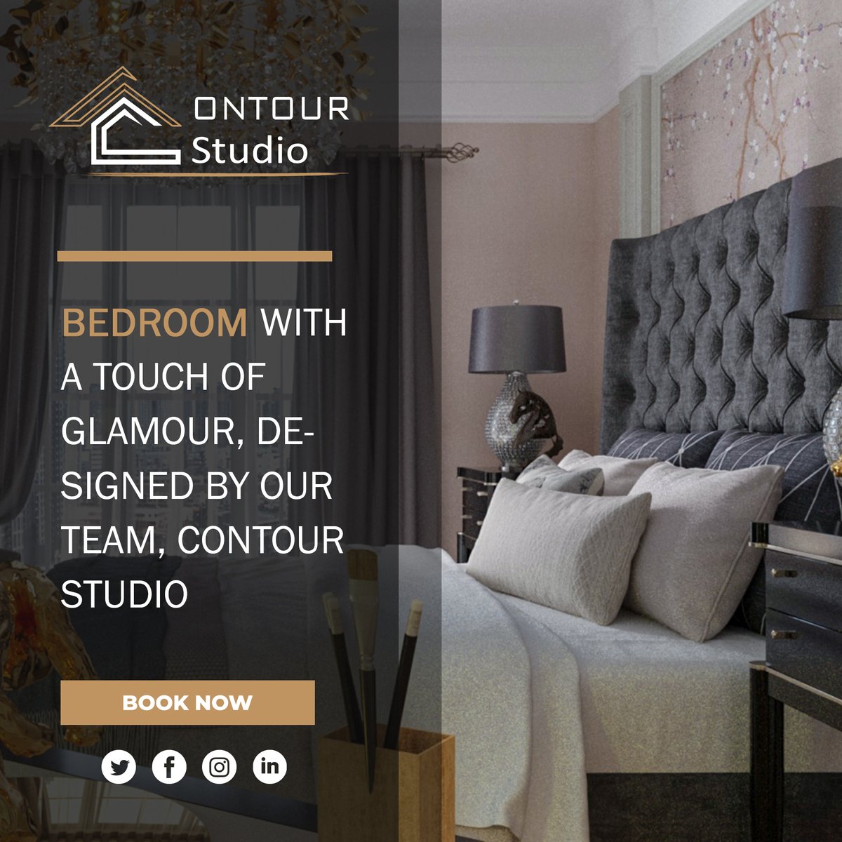 contourstudio1's tweet photo. This bedroom works as proof that there's nothing boring about neo _classic interiors! A classy
bedroom with a touch of glamour, designed by our team, contour Studio

  @archtca @the_colorful_singh #India #archtca #thecolorfularchitect #thecolorfulinteriors https://t.co/BHm5CHl84R