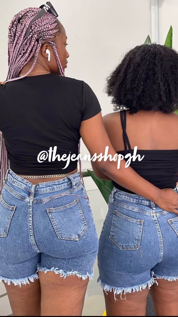 The Jeans Shop on X: Bum shorts 50 cedis Sizes 6-16 Dm/call