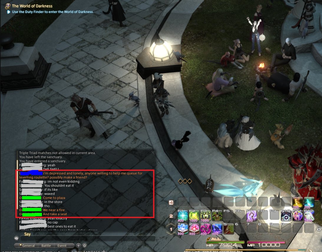 bigpupito's tweet photo. This is why I love the gaming community. #FF14 #FFXIV https://t.co/7xe22fdGx7