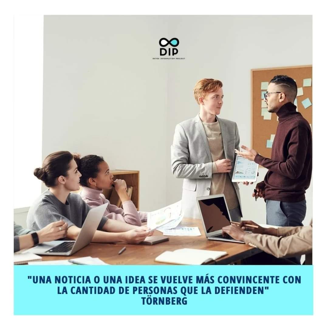 DetoxDip's tweet photo. ¿Sabías que, entre más personas defiendan 📣 una idea genera en ti un efecto psicológico en donde sientes mayor seguridad sobre la certeza de esa postura?
Así es la mente humana. 🧠🧐 https://t.co/0G2f4qccx8