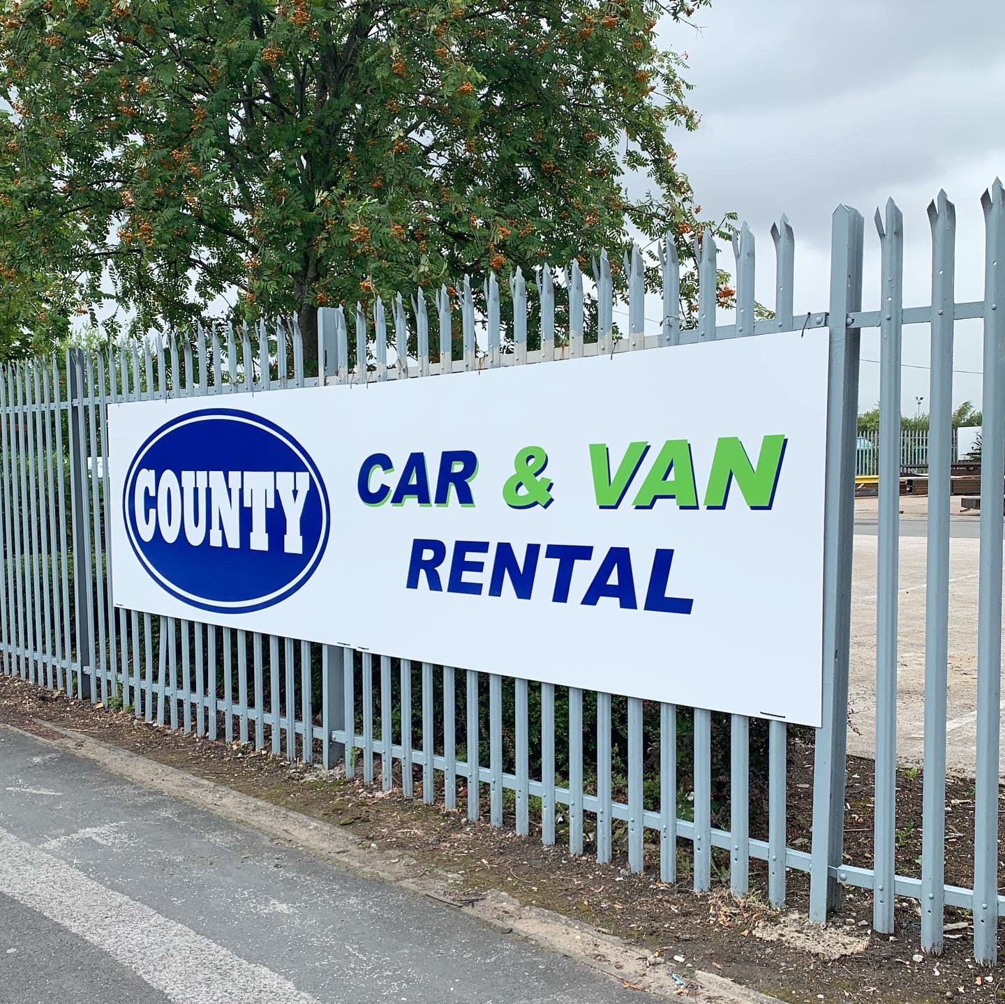 County car and van rental sale