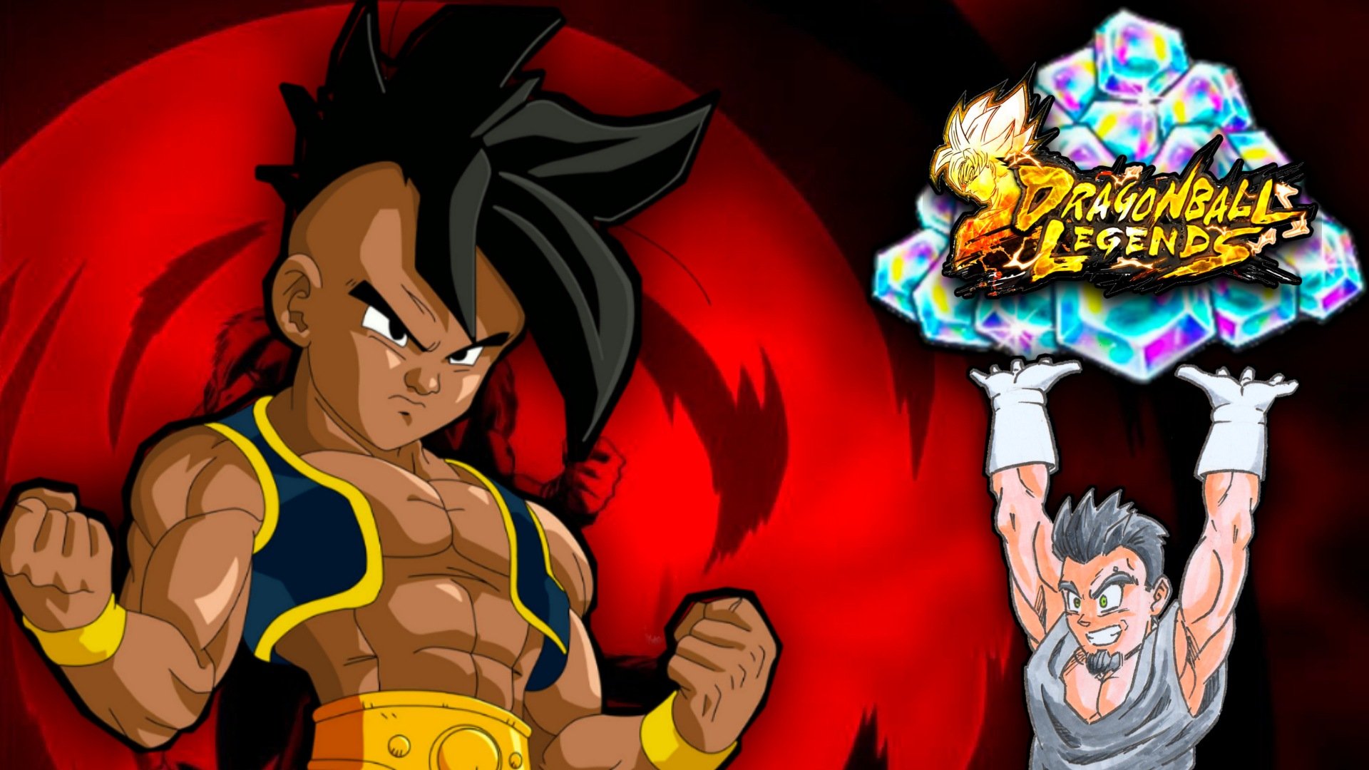 Black Rabbit on X: DBL Majoob & SSJ3 Son Goku GT Banner LIVE