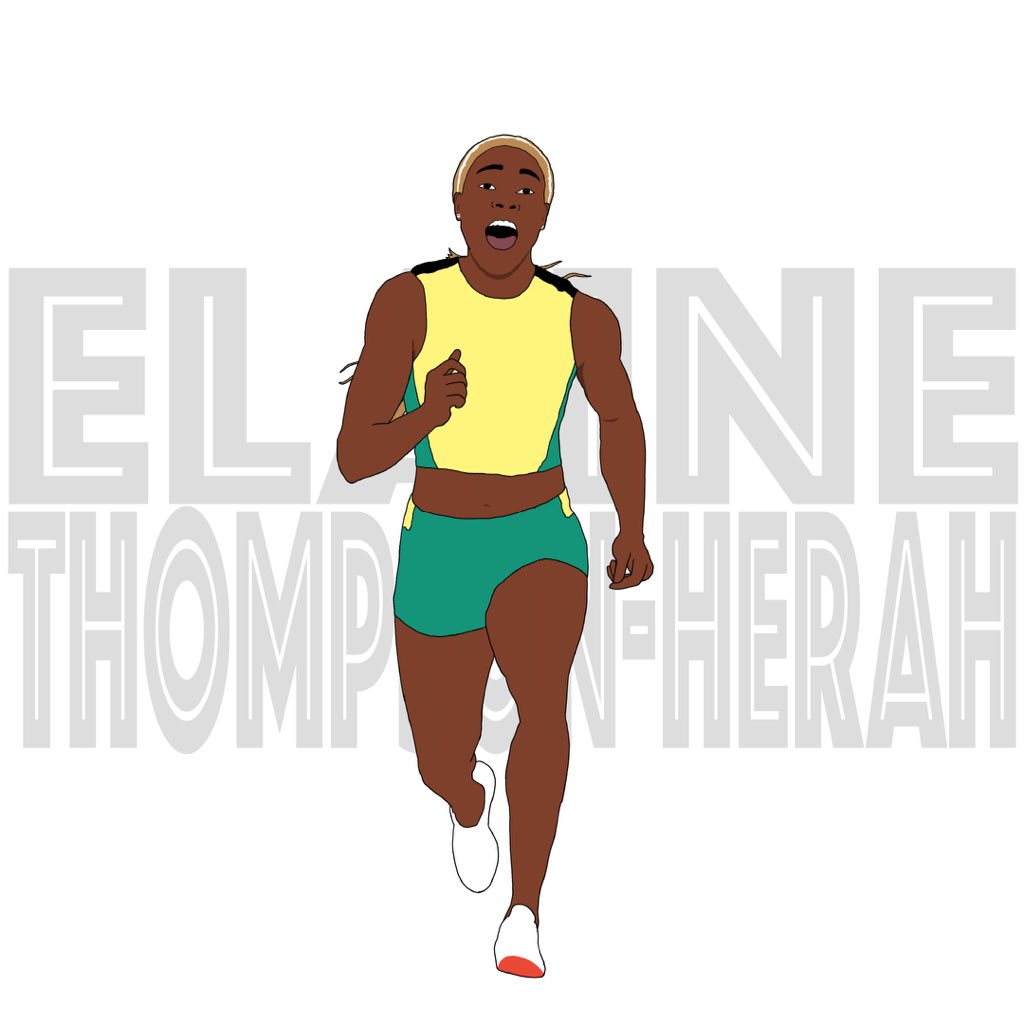 Tokyo 2020 100m Champion, Elaine Thompson-Herah! 🇯🇲