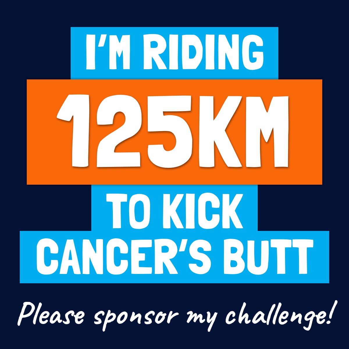 PaulaLynnG's tweet photo. Please make a donation and support my 125km challenge to end childhood cancer and save little lives.
https://t.co/tDmLO3IwM0 https://t.co/qieIpesTgf