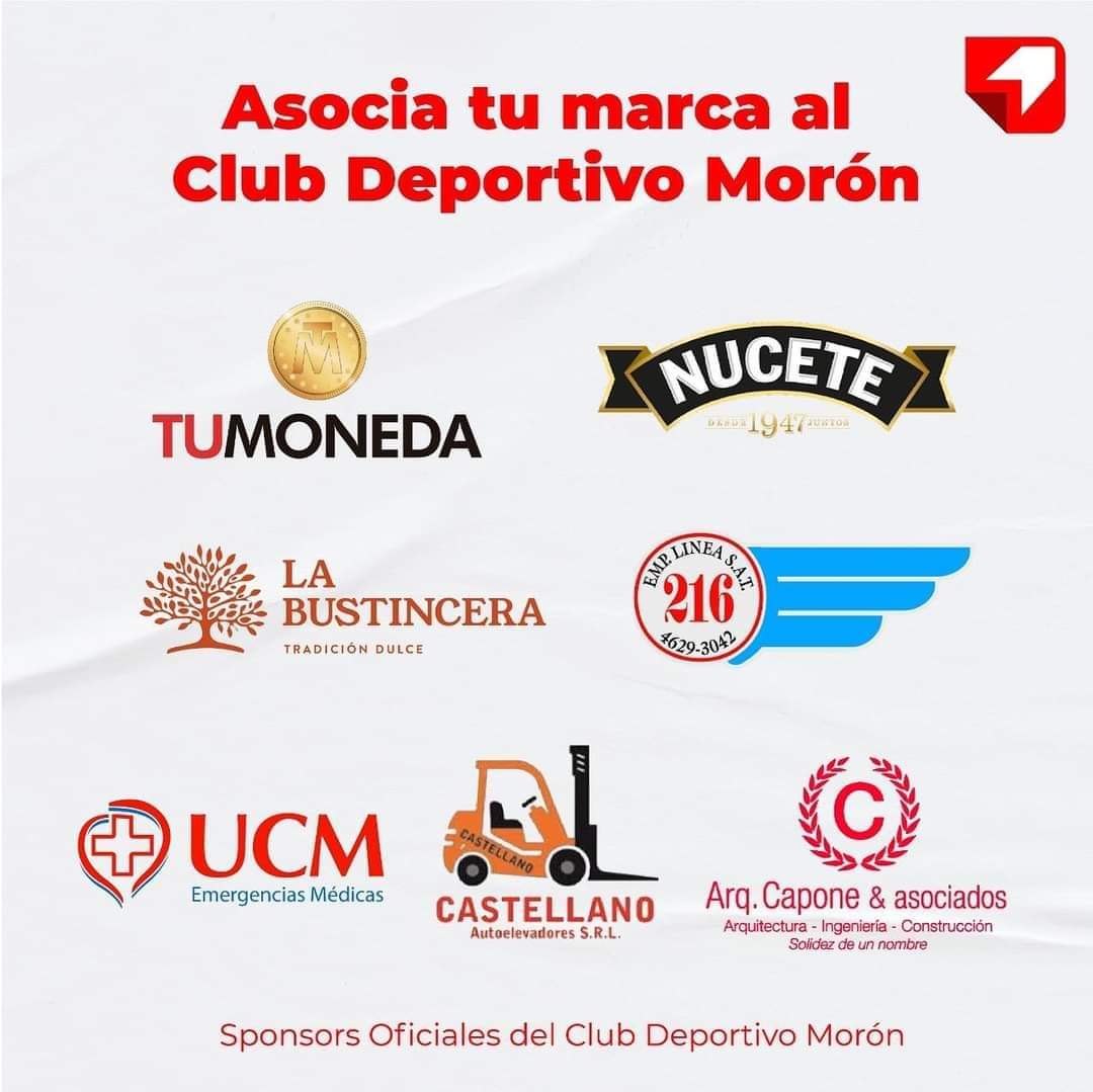 CapurroGaston's tweet photo. Gracias por formar parte de nuestro club!
Tu marca también lo puede ser!!
#tumoneda
#NuceteOficial
#LaBustincera
#empresa216
#UnidadCoronariaMoron
#castellanoautoelevadores
#ArquitectosCapone

#ClubDeportivoMoron
#ElSentimientoNosUne
#Marketing https://t.co/XH1McEKIxW