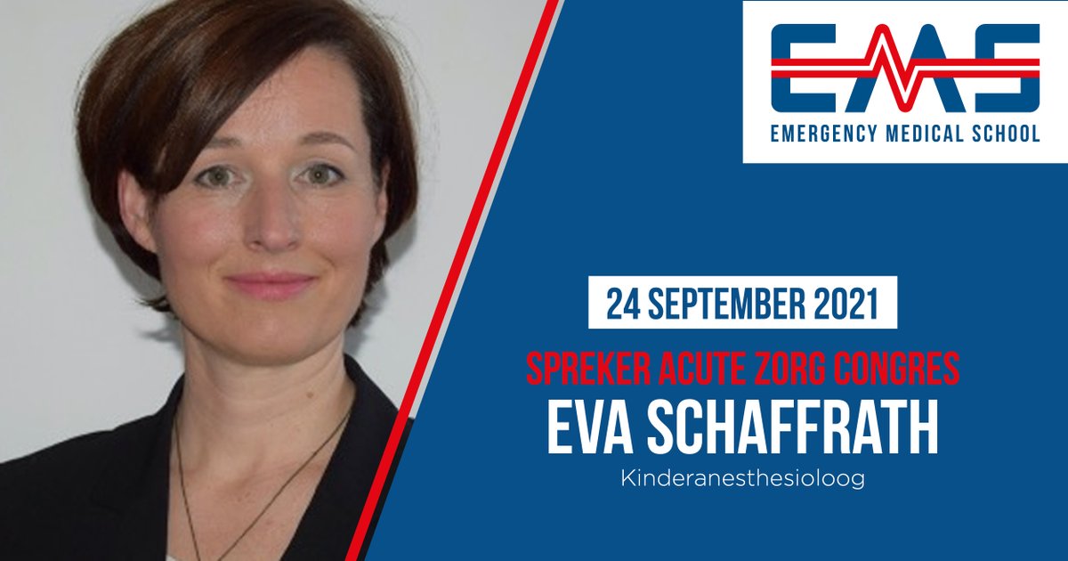 SPREKER 🎤💡 Dr. Med. Eva Schaffrath is kinderanesthesioloog en komt spreken over sedatie bij kinderen. 
📣 Ben jij erbij? Bezoek het Acute Zorg Congres op 24 september 2021 te 's-Hertogenbosch. 𝑩𝒐𝒆𝒌 𝒏𝒖 𝒋𝒐𝒖𝒘 𝒕𝒊𝒄𝒌𝒆𝒕!
acutezorgcongres.nl