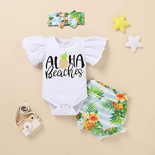 StylesiloveCom's tweet photo. Styles I Love Kid Girls Aloha Beaches Pineapple Flutter Sleeve Bodysuit and Ruffle Shorts, Headband 3pcs Summer Outfit $19.99 https://t.co/HSijE9DBht https://t.co/nJaEm0Ksed