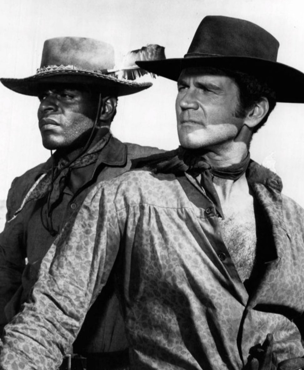 A very happy birthday to actor Don Murray, photographed here with Otis Young for THE OUTCASTS. 