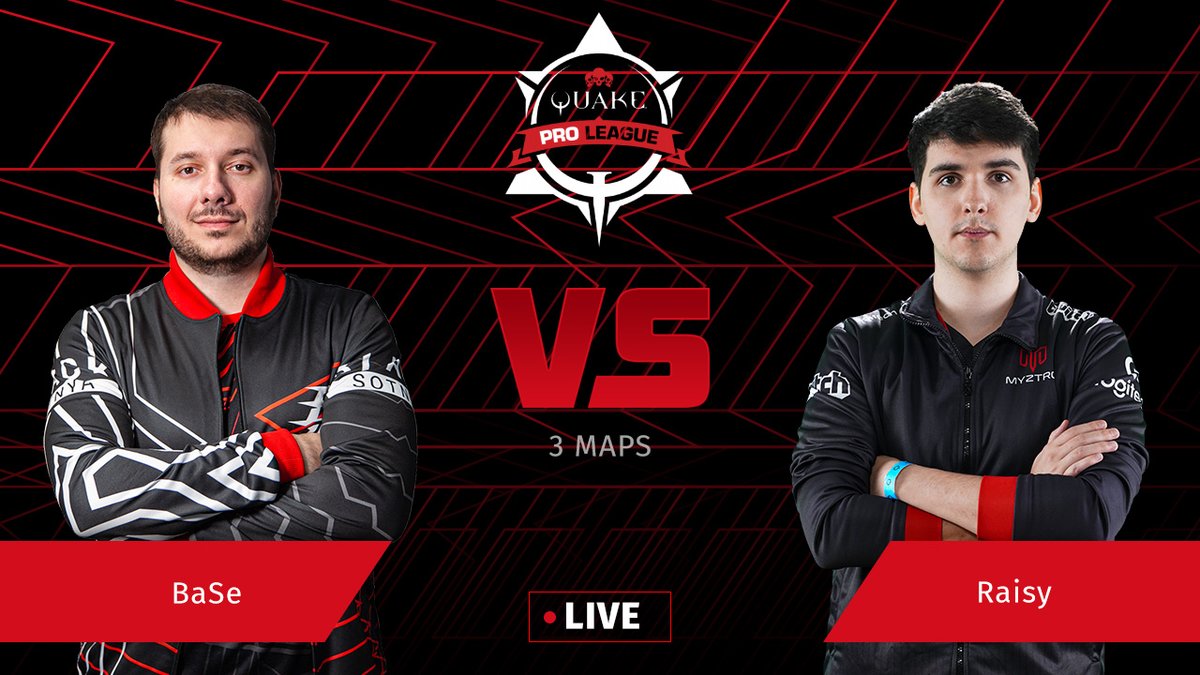 🏆 Quake Pro League suddenly decide to show 🇷🇺 b100.BaSe vs.🇭🇺 Raisy match, that was played yesterday.

Join the stream! 👇🏻

🇷🇺 twitch.tv/quakemc_ru
🇺🇲 twitch.tv/quake

#b100 #b100esports #b100BaSe #b100quake #quake #qpl