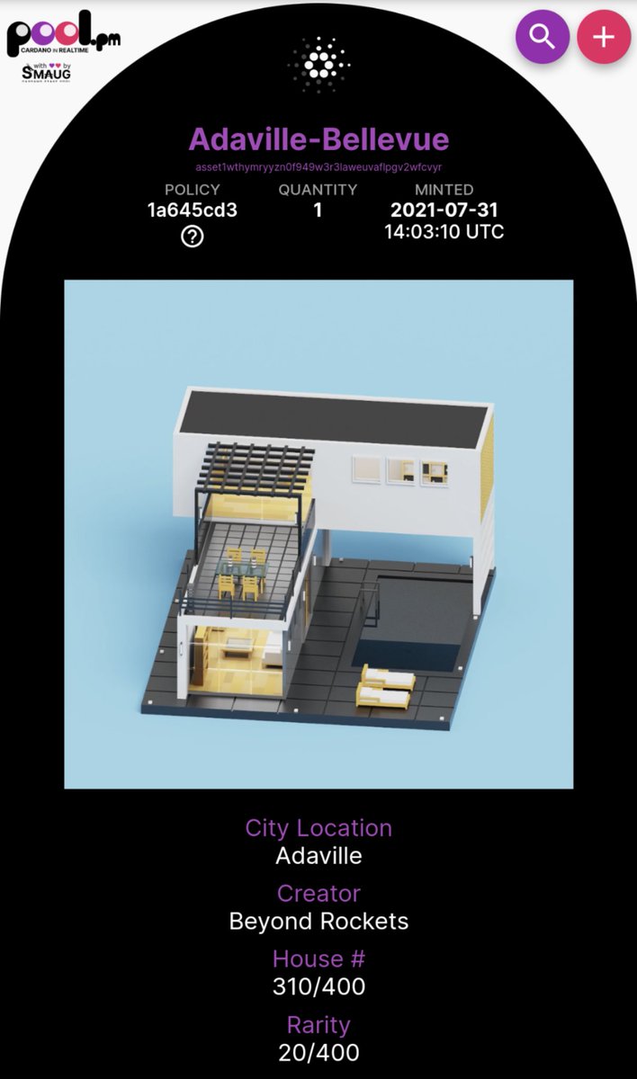 UDskamBTC's tweet image. Picked up 2 houses in Adaville.  Pretty dope Skypod and Bellevue @beyond_rockets 

#CNFT $ADA #ADAville #ADA