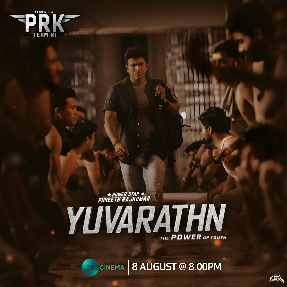 Prashant_winner's tweet photo. Appu Powering Hindi Television Screens ⚡⚡
World Television Premiere
#Yuvarathn on Zee Cinema on 8th August Sunday at 8pm...
@PuneethRajkumar
#PuneethRajkumar 
#YuvarathnOnZeeCinema 
#PositivityEmblemAPPU
#PRKTeamMIExclusive #PRKTeamMI @PRK_TrendsOffl https://t.co/7XAhD3ISpN