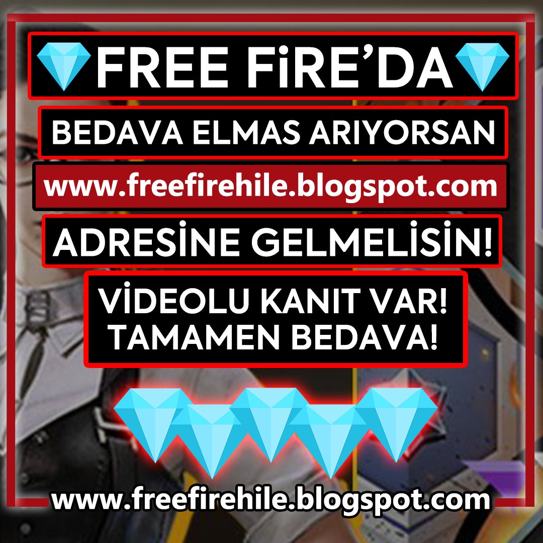 Free Fire oyununda bedava Elmas kazanarak, arkadaşlarından daha iyi olmak istiyorsan, görseldeki siteye gelmen yeterli!