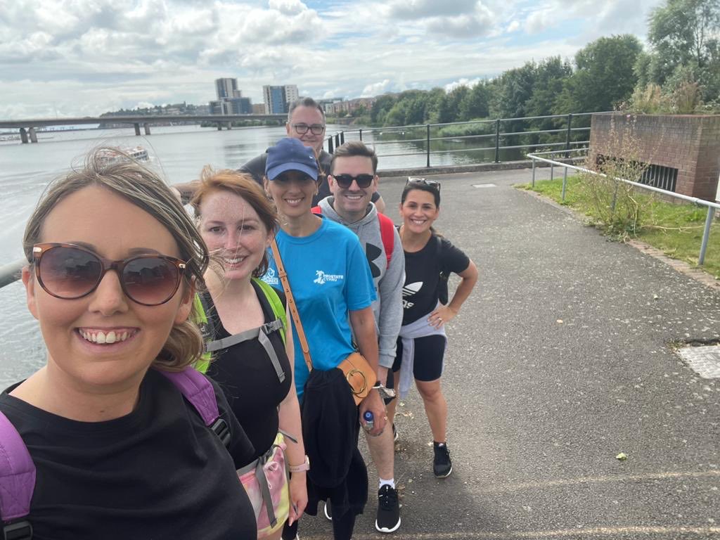 We did it! <a href="/Erin7790/">Erin Ford</a>⁩ ⁦@Ianbvi⁩ #TheBigWalk #WalkTogether for ⁦<a href="/ProstateCymru/">Prostate Cymru</a>⁩ ❤️