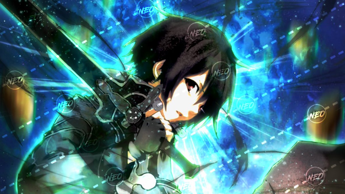 NeoyuX's tweet image. Nice - Kirito (SAO)
#GFX #GFXDesigner #Editingvibes