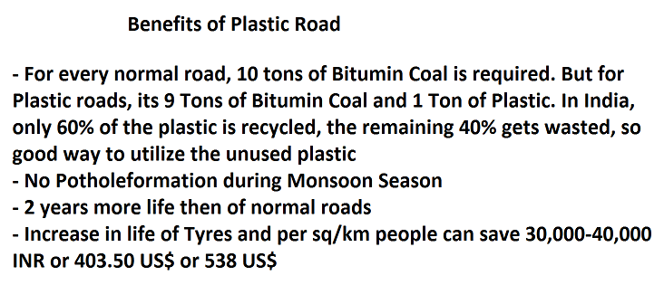 M12India's tweet photo. 🇮🇳constructs 700km of National Highways using Plastic Waste. 100,000 km of normal roads also constructed. https://t.co/dqJ8rBsDDu