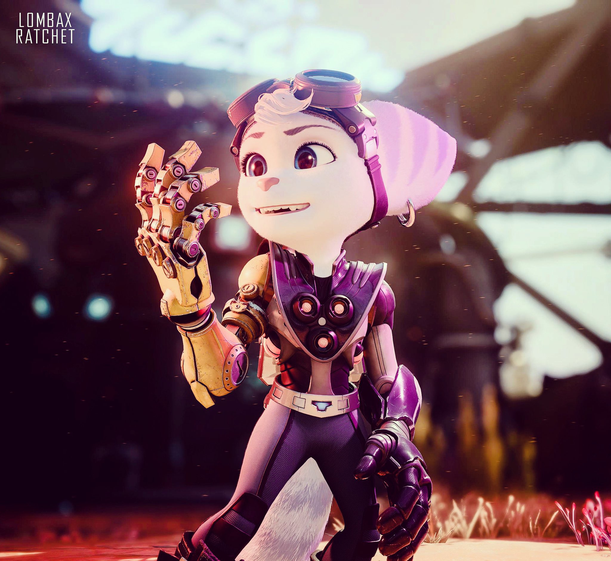 Lombax Ratchet on Twitter "And I.... Am.... Rivet! *snaps the fingers RatchetPS5 