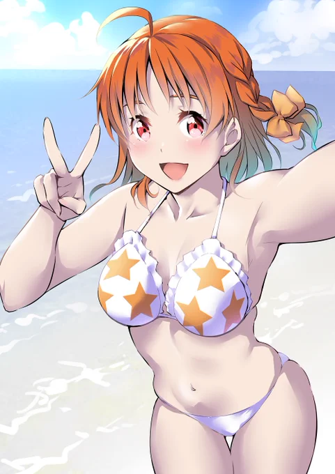自撮り〜♪

#高海千歌生誕祭2021 