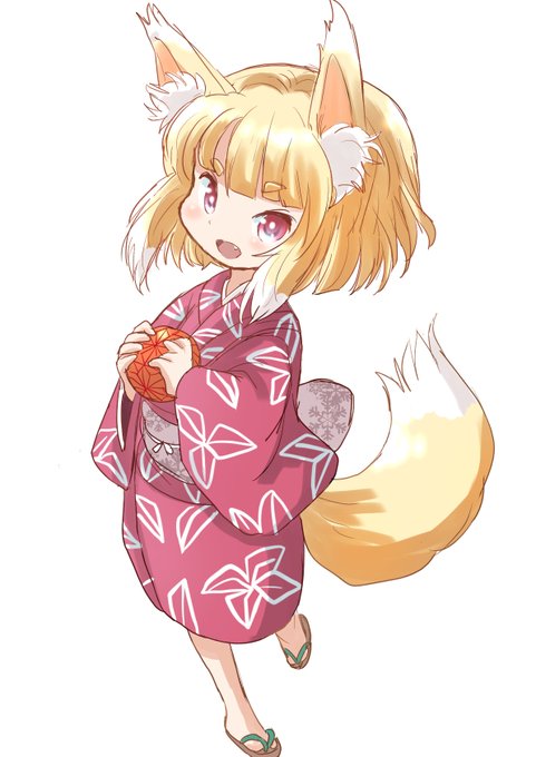 持病のケモケモ病が発症したのでケモロリ少女描きました 