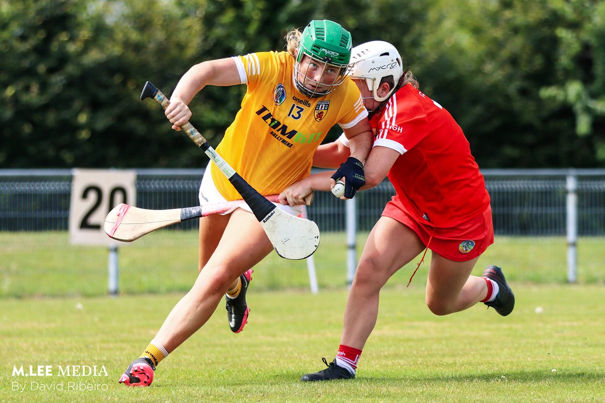 MLeeMedia's tweet photo. All over at Castle Road - All Ireland @OfficialCamogie Intermediate Championship: @corkcamogie 2:14 (20) - @CamogieAontroim 2:11(17)

More pictures from the match later on. https://t.co/dQOzLVwxJV