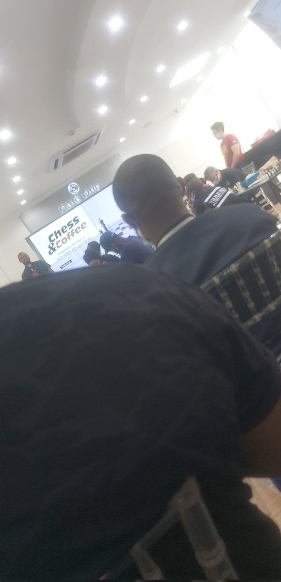 POkporka's tweet photo. #Chessandcoffee @CafeOne_Ng https://t.co/I8Y3kFUqwE