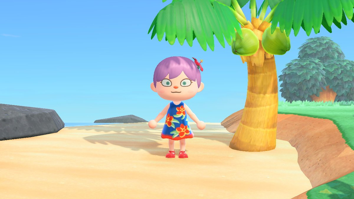 Sporting my new muumuu from @sadiepetoonia 

#AnimalCrossing #ACNH #NintendoSwitch