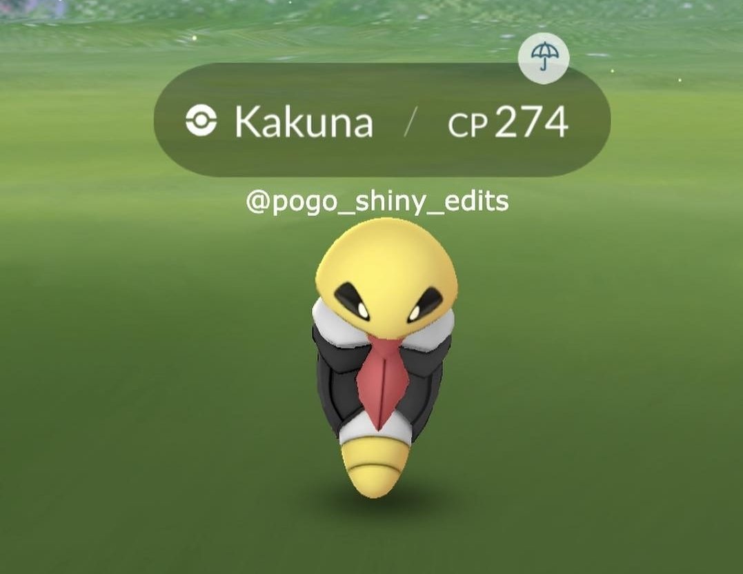 Canfirot2's tweet photo. En vez de tanto disfraz de Pikachu podrían poner a este señor Kakuna 😂
RT si estás de acuerdo. #PokémonGO https://t.co/w8MDkLbXUk