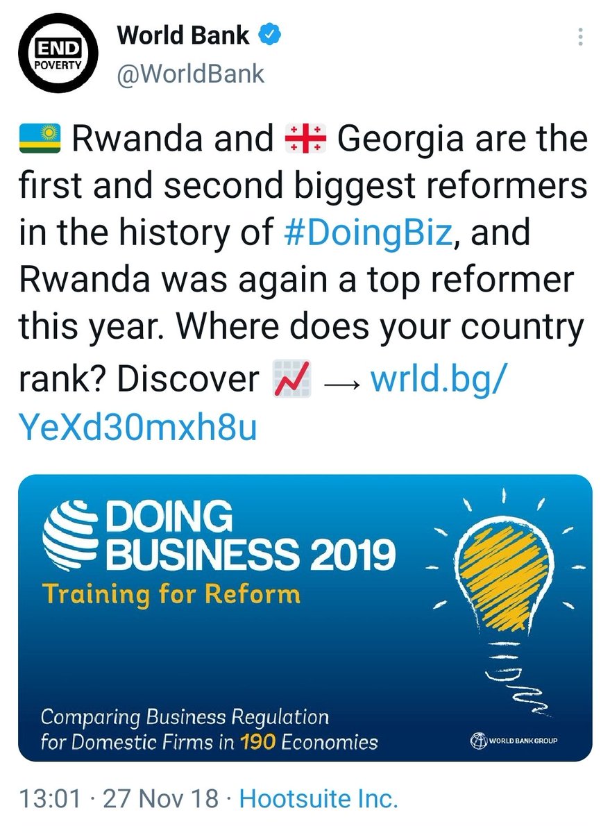 Jsabex's tweet photo. I'd have left it at that if @Ckayumba didn't add that "We started party to create environment for free enterprise to thrive." 

While the jury is still out on party's priorities, it's worth noting Rwanda is doing just fine in that respect. Fyi, not my words 👇🏾👇🏾 https://t.co/cYqXVGPkiV