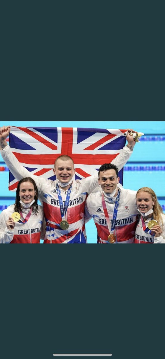 EveThompson18's tweet photo. So so proud of you @Dawson_Kathleen, knew you could do it! OLYMPIC CHAMP! well done to all the team❤️ https://t.co/UEQkQksbpW