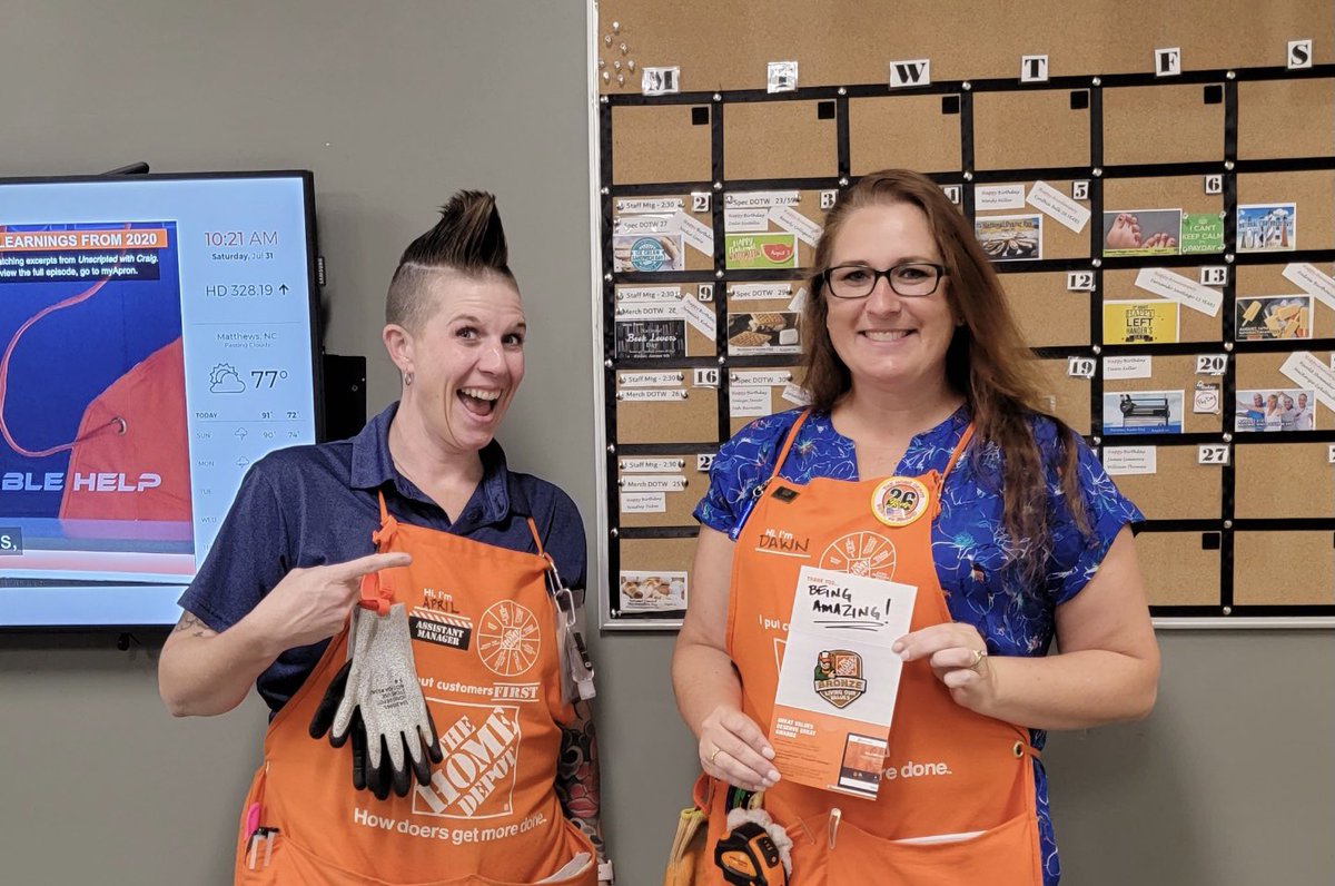 AprilH3602_MASM's tweet photo. We are extremely lucky to have Dawn Keller at #3602. Thank you for all that you do to take care of our customers. @FernandoStgo08 @DWHIT369 @RedmanDona @AprilH3602_MASM @freddie_3601 @THD_DaisyGirl @JeremiahHD3603 @WebbfWebb @ErinWatsonHDHR https://t.co/bNEEUYzISR