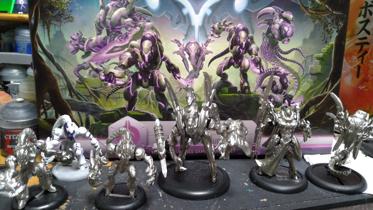 gummi_o's tweet image. なんとか形には出来た。
頭マグネタイズは間に合わず😥

この重量感、最高だ…
#warcaster