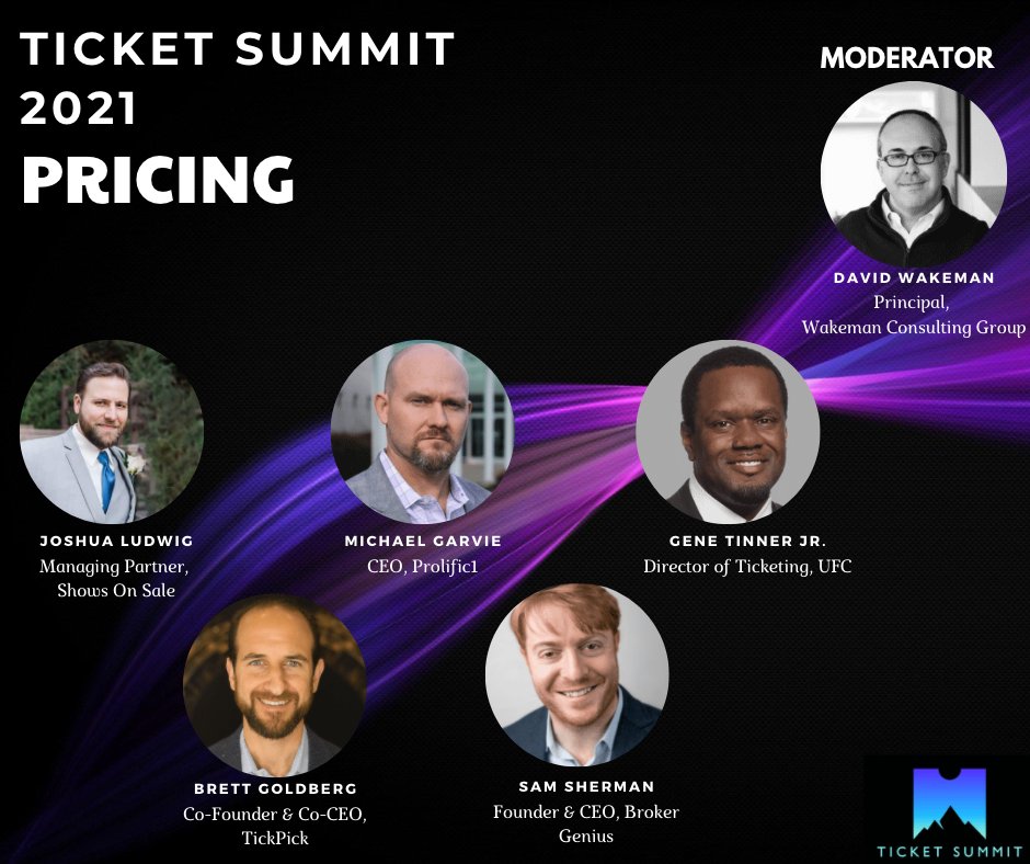 TicketSummit's tweet photo. #TicketSummit2021 

Panel Session #3 - #Pricing – Stopping the Race to the Bottom:”Making Better Pricing Decisions”

Reserve an all-access pass to Ticket Summit and learn more about the event by visiting https://t.co/vrUHL0BqXf https://t.co/UV3SIolleW