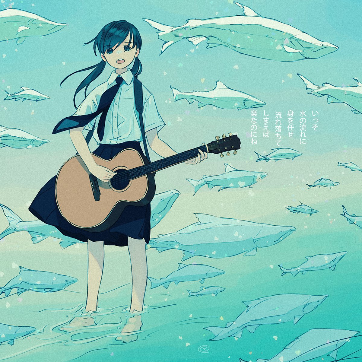 #今月描いた絵を晒そう
おさげ月間だったか... 