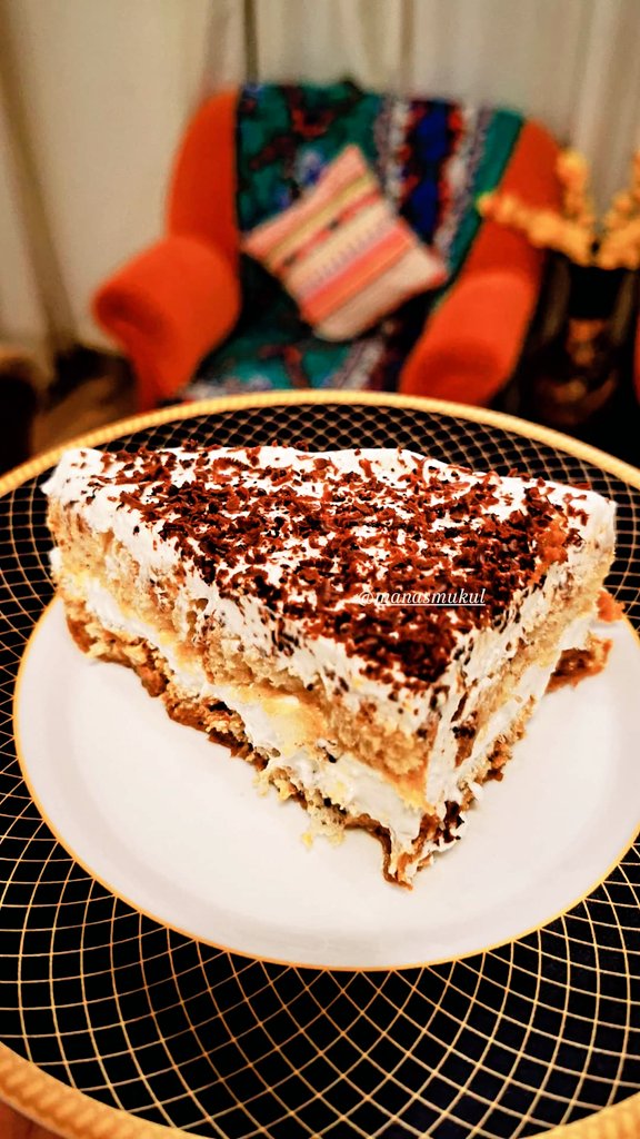 manasmukul's tweet photo. Sister's favourite on her birthday.

Tiramisu Cake.

#foodporn #foodie #TheJokerCooks #MaaDaPutt #tiramisu #tiramisucake https://t.co/diPaAkdwgm