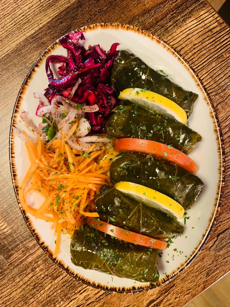 istallerton's tweet photo. Our Sarma Dolma is a staple at #Istanbul 😍

Vine leaves stuffed with rice, herbs and spices, slow cooked in olive oil and lemon juice 🍋 You can enjoy this as part of our cold #meze menu, perfect for sharing!  

#istanbul #liverpool #southliverpool #sharingfood #delicious https://t.co/mBe06ckhEy