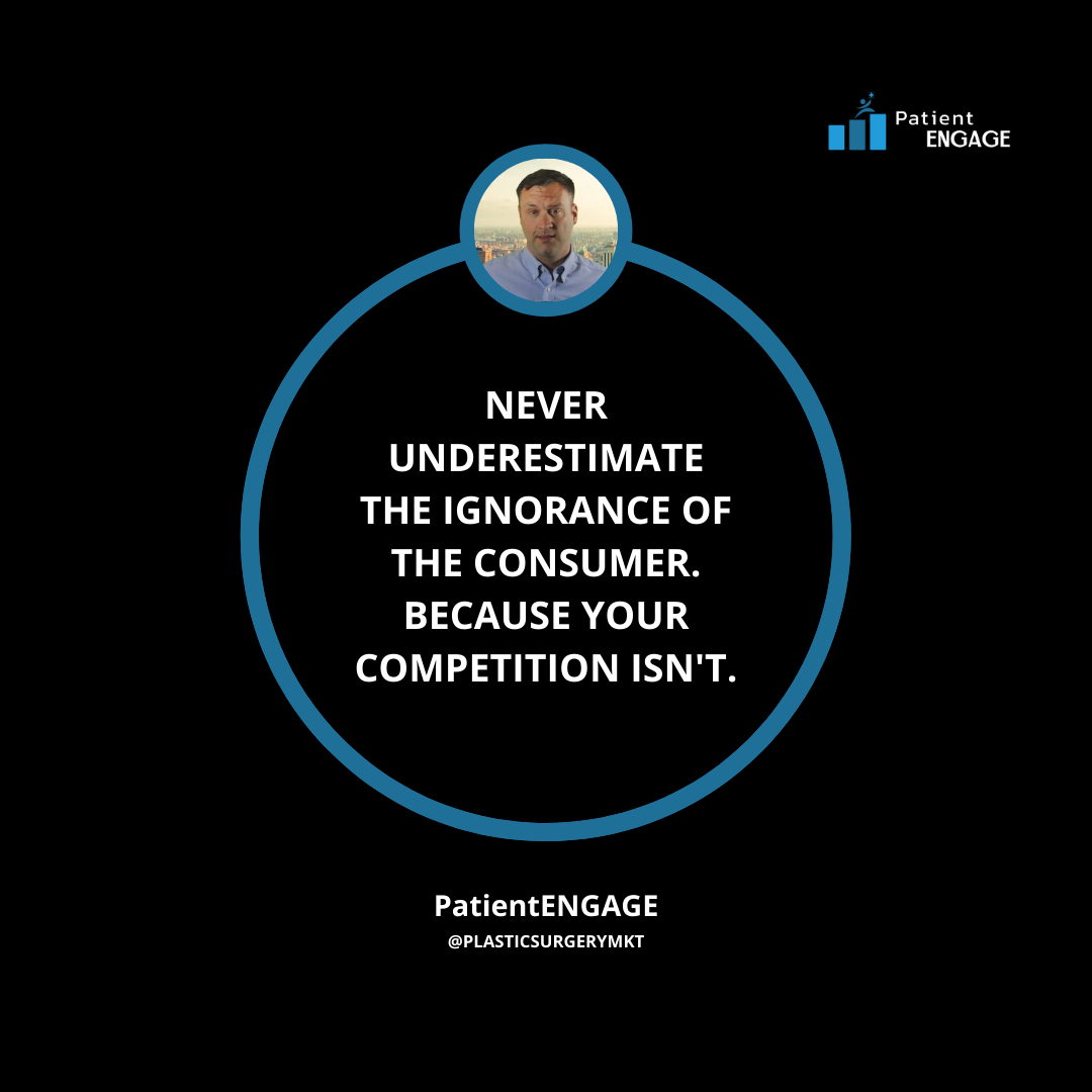Never Assume the Consumer Understands your offer. You may have to present it in 6 different ways to get your message across to your target audience.
