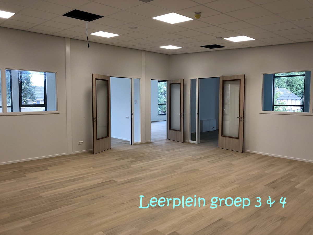 GroenschoolVVGO's tweet photo. Alvast een voorproefje van onze nieuwe #school: LEERPLEINEN voor #thematischonderwijs en #groepsdoorbrekendleren 

#triplegroenstatus #geloven #genieten #groeien

#eigentijdsonderwijs i.s.m. @grondtoon https://t.co/gsejQAWlfN