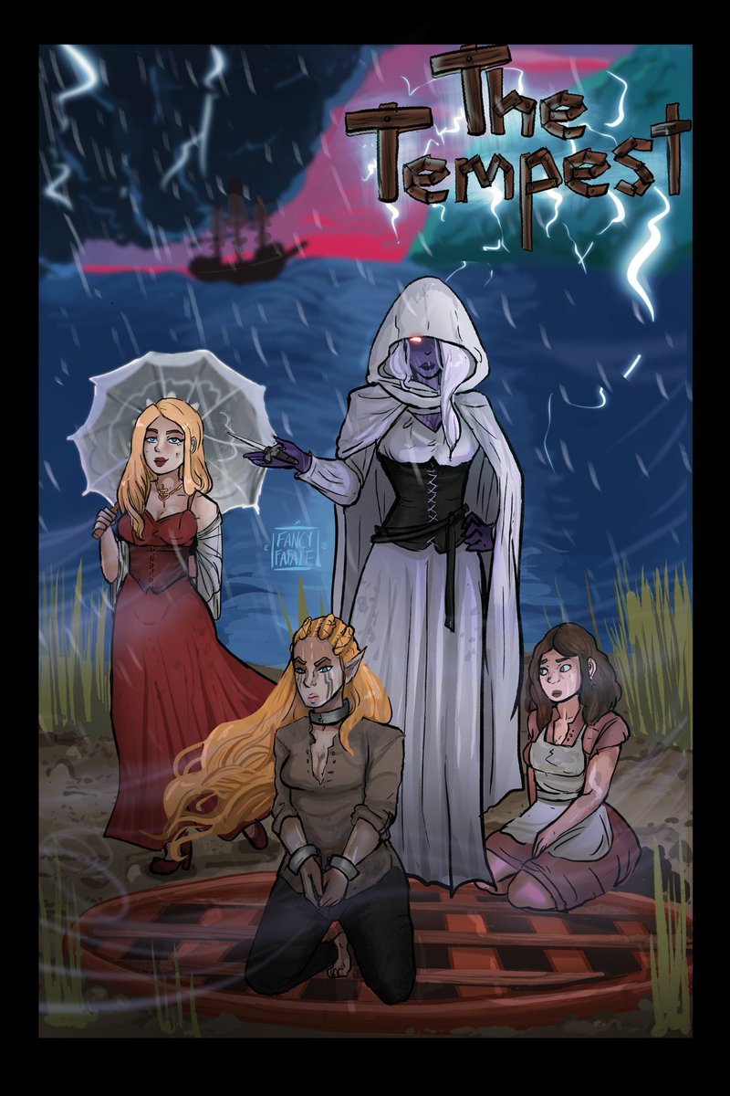 FancyFatale's tweet photo. Im a #digital #comic #artist who specializes in #LGBTQIA #fantasy comics!

Current stories
#TalesofYonder ;The Tempest, Faeward
&amp; OATH

Read them all on https://t.co/B444TuIKFz

#dnd5e #DnD #webcomic #originalstory https://t.co/gjN15CbxSG