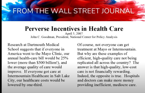 RobertAOeser's tweet image. #healthcare 
#AmericanHealthCare #ThePurpleWorld #BetterSimplerCheaper
Healing the Harm in American Health Care by Dr. Joseph Q. Jarvis
youtu.be/5WwujBqO30s