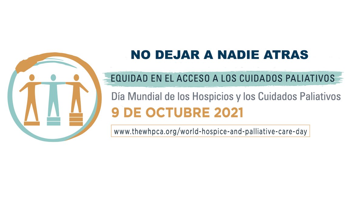 El sábado 9 de octubre de 2021, celebraremos el Día Mundial de los Cuidados Paliativos, para mostrar al mundo lo vitales que son y por qué debemos asegurarnos de que todo el mundo tenga acceso. #ALCP #Paliativos #AsociacionLatinoamericanaCuidadosPaliativos #leavenoonebehind