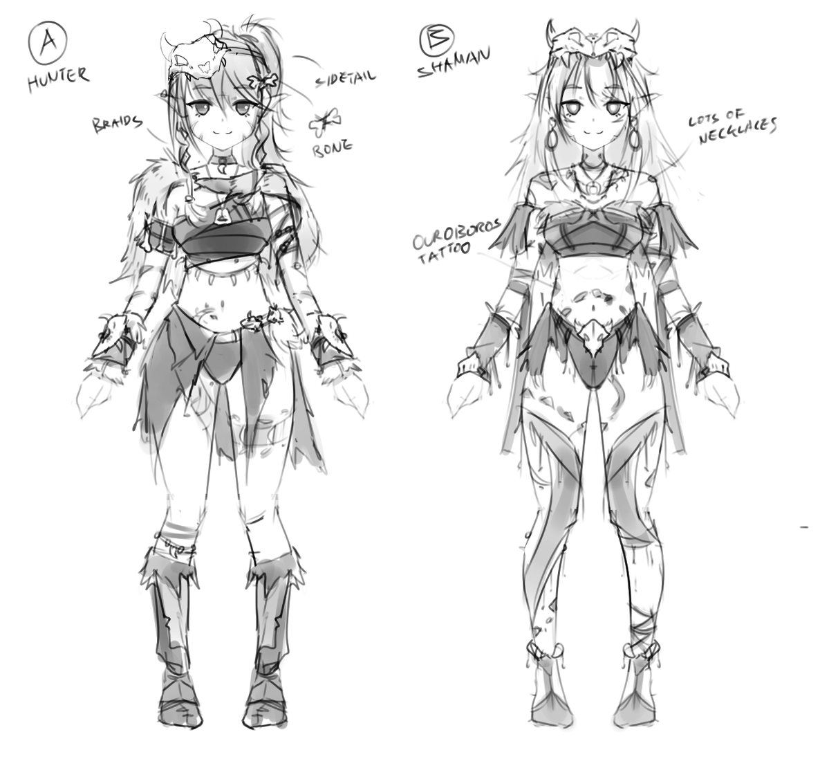 zoo2d1's tweet photo. sometimes, what you come up with first doesn't cut it. here's some concept art for #Vtuber designs that I've done for @4ft61 @AoiSou11 and @ruamamiya! https://t.co/xsDdOdYTDh