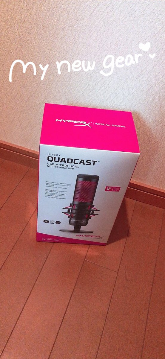「甘夏レオちゃんが新しいマイク買ったらしいです
初配信まであと1ヶ月なので色々頑張」|忘画のイラスト